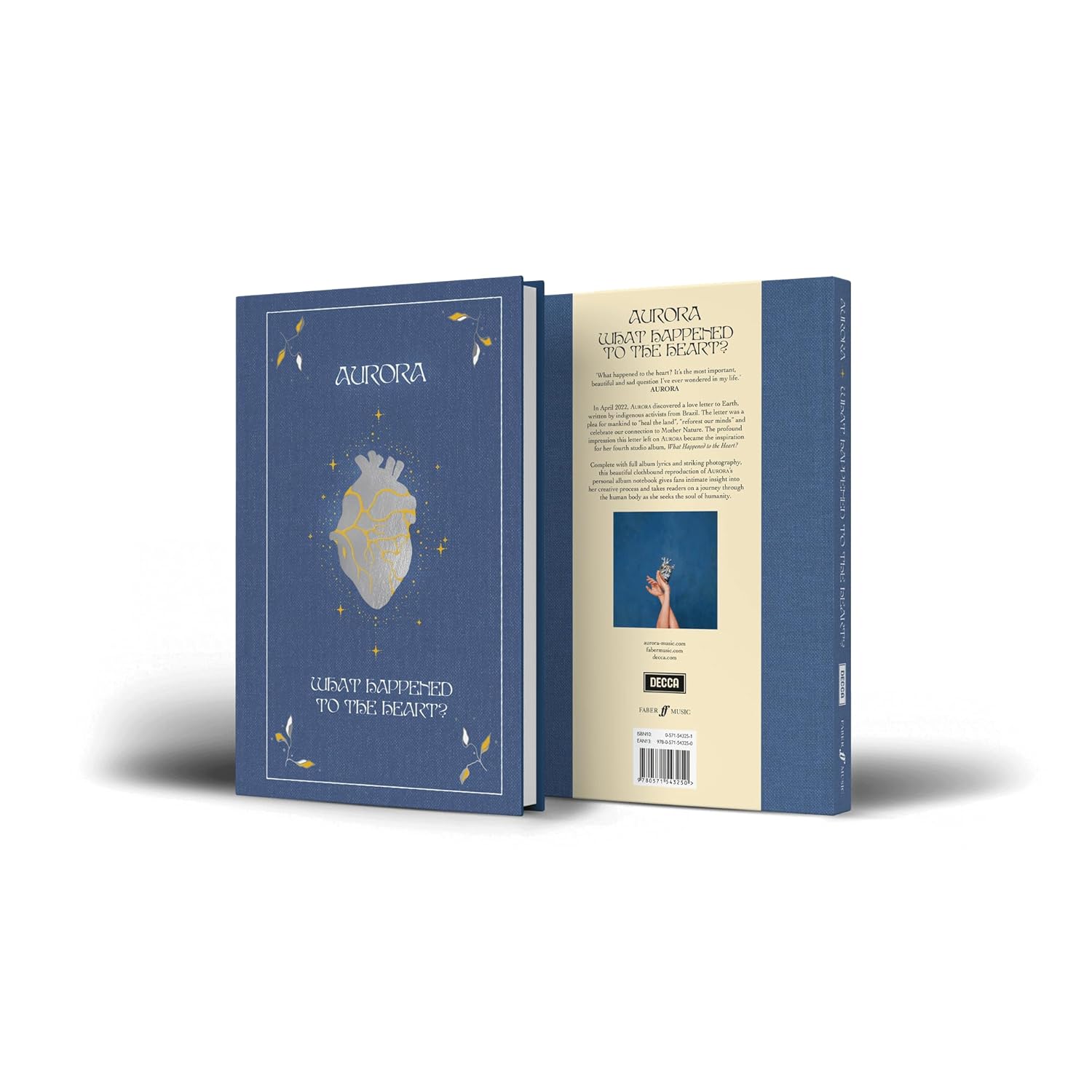 Image of Back Cover of 0456005S: Book - AURORA, What Happened to the Heart? (Decca; , UK 2024) Strong VG+  VG+/VG+