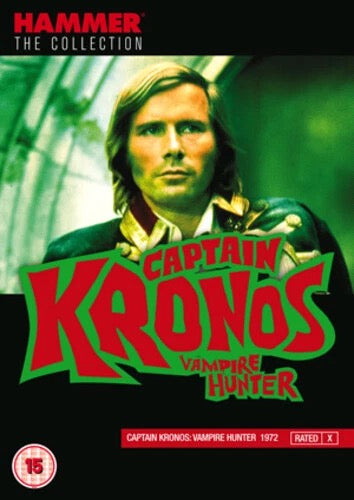 Image of Front Cover of 0436016E: DVD - BRIAN CLEMENS, CAROLINE MUNRO, Captain Kronos, Vampire Hunter (Hammer the Collection; ICO056, Europe )   VG+/EX