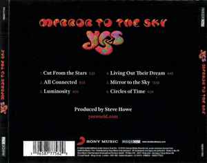 Image of Back Cover of 0436005E: CD - YES, Mirror To The Sky (Inside Out Music; IOM663, Europe 2023, Jewel Case, Booklet)   VG+/VG+