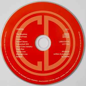 Image of Label Cover of 2xCD - VG+/VG+ - ORBITAL, Orbital (London Records; LMS1725116, Europe 2024, Gatefold, Booklet), ,  - 0436007E