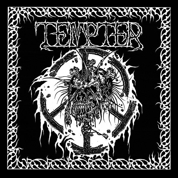 Image of Front Cover of 0446019S: LP - TEMPTER, Tempter (Quality Control HQ; QCHQ-075, UK 2022, Insert, Red Vinyl, Ltd to 300)   VG+/VG+