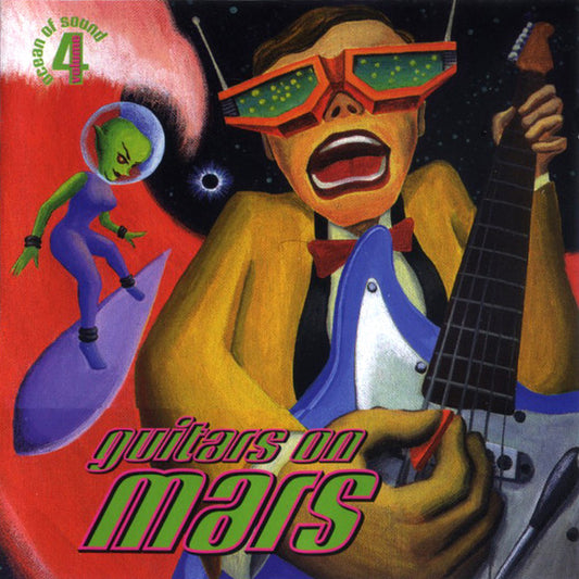 Image of Front Cover of 2xCD - VG+/VG+ - VARIOUS, Ocean Of Sound Volume 4 - Guitars On Mars (Virgin; AMBT24, UK 1997, Jewel Case, Booklet), ,  - 0436057E