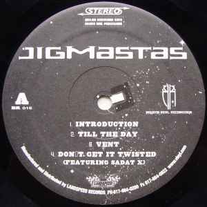 Image of Label Cover of 0426086E: LP - JIGMASTAS, Infectious (Beyond Real Recordings; BR 016, US 2001) Lightest of marks. Ringwear.  VG/VG+