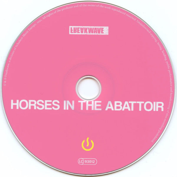 Image of Label Cover of CD - VG+/VG+ - TRAITRS, Horses In The Abattoir (Freakwave; Freak0032, Worldwide 2021, Digipak), ,  - 0436043E