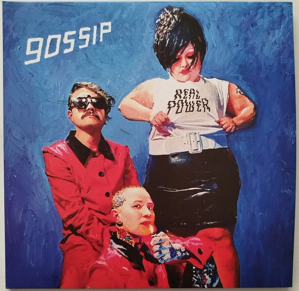 Image of Front Cover of 0416119C: LP - GOSSIP, Real Power (Sony Music; 19658870231, Europe 2024, Gatefold, Inner & Booklet, Red Vinyl) Still In Opened Shrinkwrap  EX/VG+
