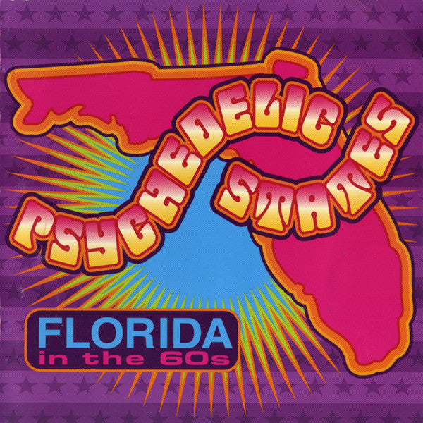 Image of Front Cover of 0636065E: CD - VARIOUS, Psychedelic States: Florida In The 60s Vol. 1 (Gear Fab Records; GF-159, US 2000, Jewel Case)   VG+/VG+