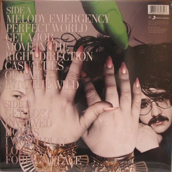 Image of Back Cover of 0416120C: LP - GOSSIP, A Joyful Noise (Columbia; 88691982651, Europe 2000s Reissue, Inner) Still In Opened Shrinkwrap  VG+/VG