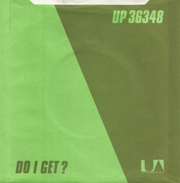 Image of Back Cover of 7" - VG/VG+ - BUZZCOCKS, What Do I Get / Oh Shit (UA; UP36348, UK 1978, Picture Sleeve), Strong VG+, Sticker Damage To Sleeve,  - 4226133E