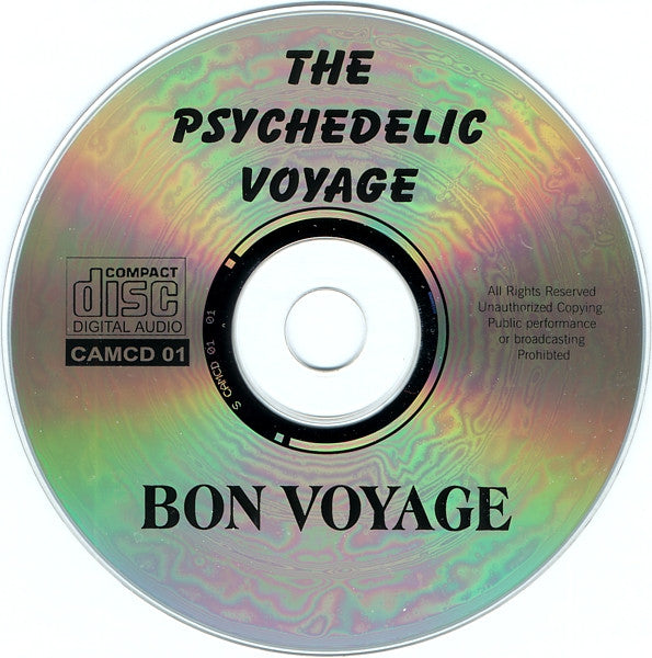 Image of Label Cover of CD - VG+/VG+ - VARIOUS, The Psychedelic Voyage (Bon Voyage) (Not On Label; CAMCD 01,  , Jewel Case, Unofficial), ,  - 0436062E