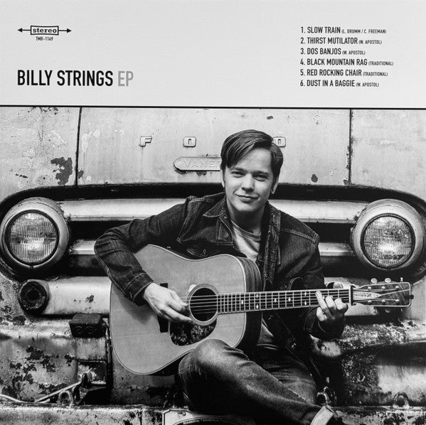 Image of Label Cover of 5xLP - EX/EX - BILLY STRINGS, Live In Rosemont + The Self-Titled EP (Third Man Records; TMR-1149,  2025, Gatefold & Single Sleeve, 4 x 180 Gram Randomly Mixed Vinyl, 1 x 180 Gram Black Vinyl), SEALED, 4LP packaged in a wide-spined gatefold.12" EP packaged in a standard cover. - 3546291S