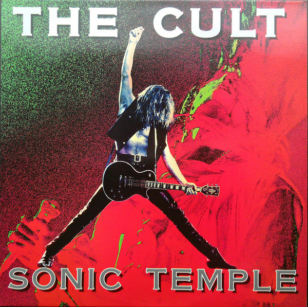 Image of Front Cover of LP - G+/G - THE CULT, Sonic Temple (Beggars Banquet; BEGA 98, UK 1989, Inner, Damont Pressing), Record is very marked. Sleeve has tatty and frayed top seam, edgewear, hint of ringwear.,  - 3826232E