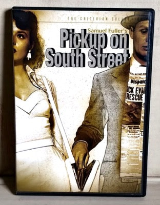 Image of Front Cover of DVD - VG+/VG+ - SAMUEL FULLER, Pickup on South Street (The Criterion Collection; 224, US 2004, Booklet, Region 1 US), ,  - 0436071E
