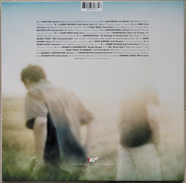 Image of Back Cover of 5x12" - NEW/NEW - KRUDER & DORFMEISTER, The K&D Sessions  (!K7 Records; !K7073LP, Europe 2022 Reissue, Triple Gatefold, 180 Gram Vinyl), ,  - 1336279E