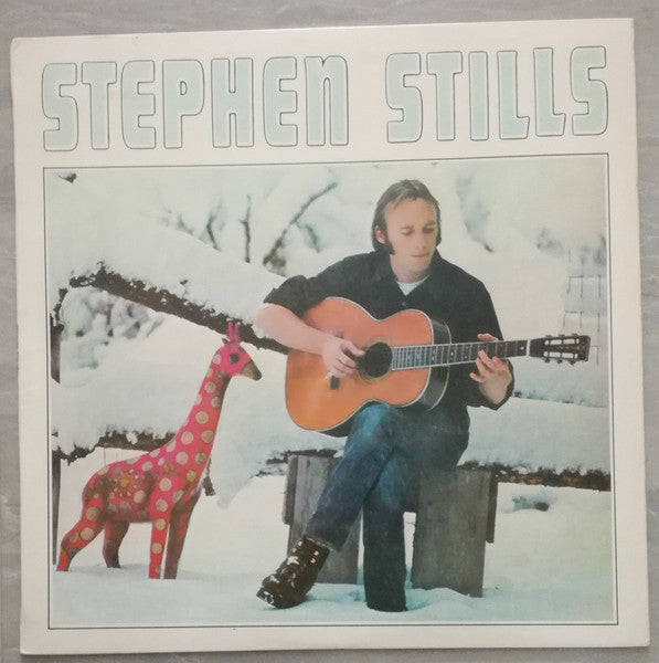 Image of Front Cover of 0416206C: LP - STEPHEN STILLS, Stephen Stills (Atlantic Orange & Green - No W Rim Logo, No Made In UK Under STEREO, No v Under Cat. No.; K 40341, UK 1972 Reissue, Laminated Sleeve, Artisan Logo Runouts)   VG/VG