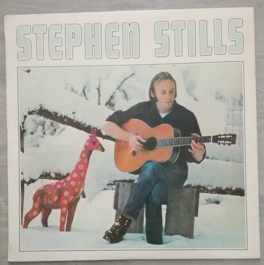 Image of Front Cover of 0416206C: LP - STEPHEN STILLS, Stephen Stills (Atlantic Orange & Green - No W Rim Logo, No Made In UK Under STEREO, No v Under Cat. No.; K 40341, UK 1972 Reissue, Laminated Sleeve, Artisan Logo Runouts)   VG/VG