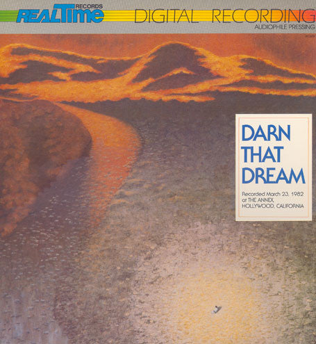 Image of Front Cover of LP - EX/EX - ART PEPPER, Darn That Dream (RealTime Records; RT-309, US 1982, Laminated Sleeve), ,  - 0426182E