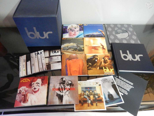 Image of Back Cover of 18xCD - VG/VG+ - BLUR, Blur 21 (The Box) (Food; BLURBOX21, Europe 2012, Box Set, Booklet & Insert, With 7"), ,  - 3516513C