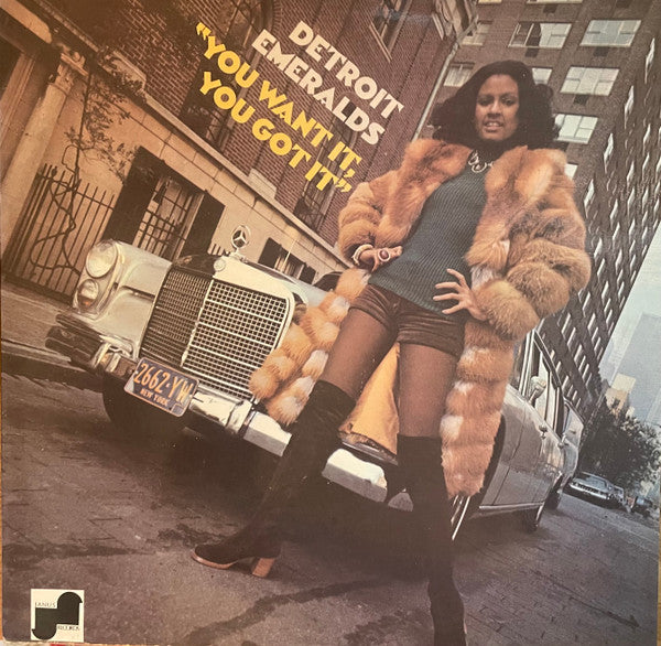 Image of Front Cover of LP - VG/VG+ - DETROIT EMERALDS, You Want It, You Got It (Janus Records; 6310 207, UK 1972), ,  - 4046287S