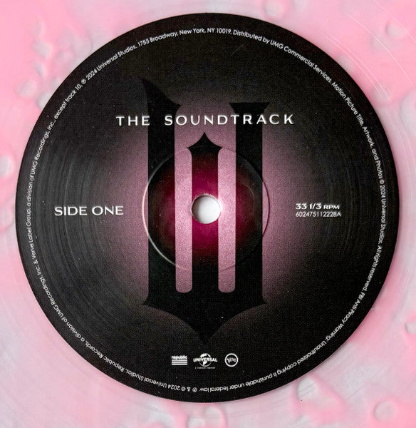 Image of Label Cover of 0446282S: LP - STEPHEN SCHWARTZ, Wicked (The Soundtrack) (Republic Records; 602475112228, Worldwide 2024, Insert, Glinda Vinyl)   VG+/VG+
