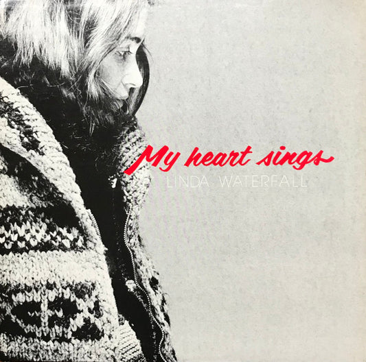 Image of Front Cover of 0446302S: LP - LINDA WATERFALL, My Heart Sings (Deja vu Kid Records; DVKLP03, UK 2025 Reissue, Inner, RSD Release 2025. Green Vinyl.) Still in shrinkwrap.  VG+/VG+