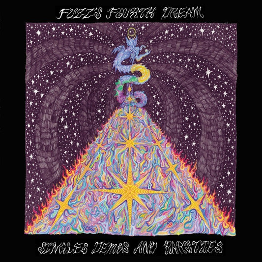 Image of Front Cover of 0416351C: 12" - FUZZ, Fuzz's Fourth Dream: Singles Demos and Rarities (In The Red; ITR409, Europe 2026, Gatefold, Limited Edition Opaque Orange Vinyl)   NEW/NEW