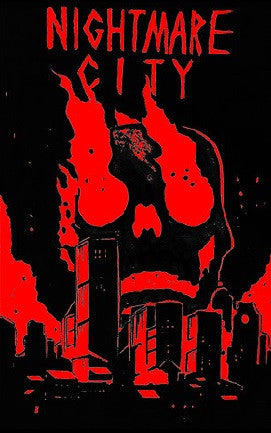 Image of Front Cover of Cassette - VG/VG+ - NIGHTMARE CITY, Nightmare Tape (Electric Assault Records; ASLT-14, US 2014, Limited Red Cassette), ,  - 0456126S