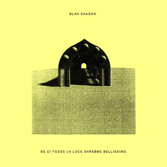 Image of Front Cover of 0426310E: 2xLP - BLAK SAAGAN, Se Ci Fosse La Luce Sarebbe Bellissimo (Maple Death Records; MDR040, UK, Europe & US 2021, Gatefold, White Paper Insert , No Sticker, Soundtrack to the 1978 kidnapping of former Italian prime-minister Aldo Moro by the Red Brigade terrorists. First Pressing, Limited to 500 Copies.) Still in shrinkwrap. Strong VG, Hairlines.  VG+/VG