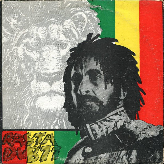 Image of Front Cover of 0446316S: LP - PETE WESTON, Rasta Dub '77 (Micron Music Limited; MIC-CAN-0001, Canada 1970s) Shiny clean disc, plays EX. Light foxing on label. Sleeve is wavy from water damage, spots on back, still looks acceptable.  G/VG+