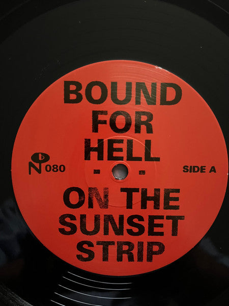 Image of Label Cover of 2xLP - VG+/VG+ - VARIOUS, Bound For Hell: On The Sunset Strip (Numero Group; N080, US 2022, Box Set, Book), ,  - 0446308S
