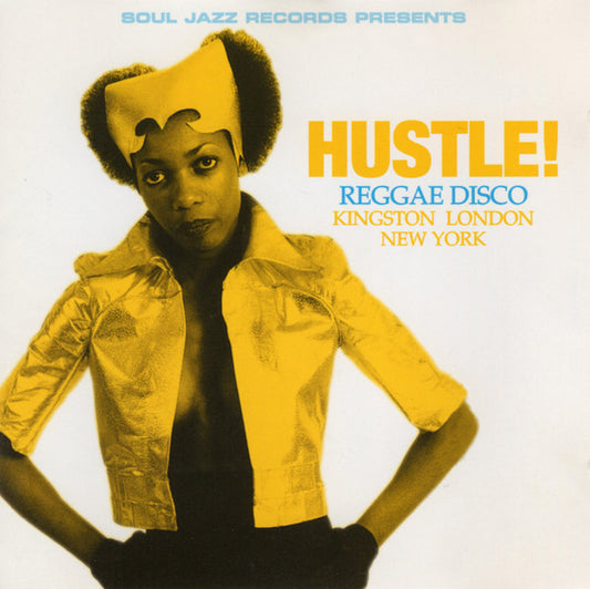 Image of Front Cover of CD - VG+/VG+ - VARIOUS, Hustle! Reggae Disco (Soul Jazz Records ; SJR CD66, UK 2002), ,  - 0456188S