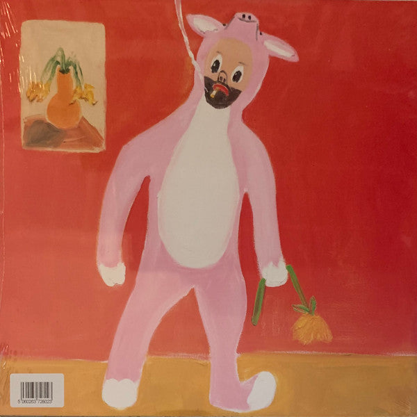 Image of Back Cover of 0426335E: 12" EP - PIGBABY, Palindromes (PLZ Make It Ruins; PLZ041, UK & US 2022, Etched Pink Vinyl, Ltd Edition of 500)   VG+/VG+