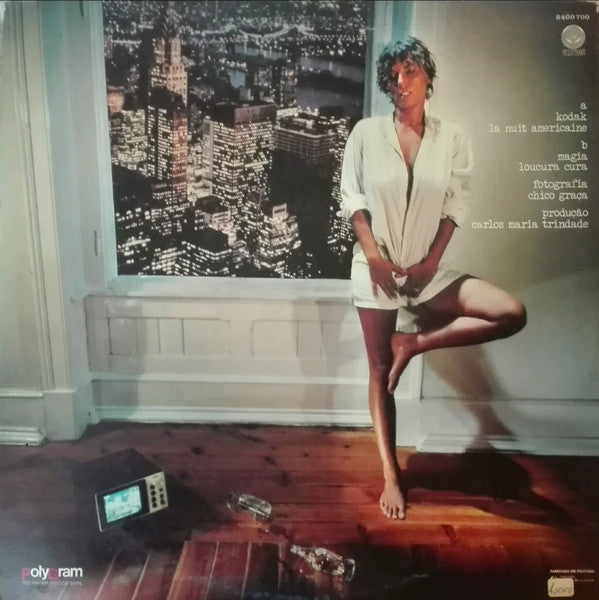 Image of Back Cover of 12" EP - VG/VG+ - KRIS KOPKE, La Nuit Americaine (Vertigo; 6400 700, Portugal 1982), Light Marks only. Ringwear,  - 0546032S