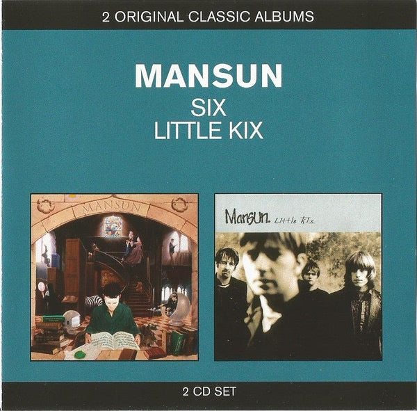 Image of Front Cover of 0516002C: 2xCD - MANSUN, Six / Little Kix (EMI; 5099968071820, UK & Europe 2011 Reissue, Double CD Case) Nice copy showing minimal sign of use.  VG+/VG+