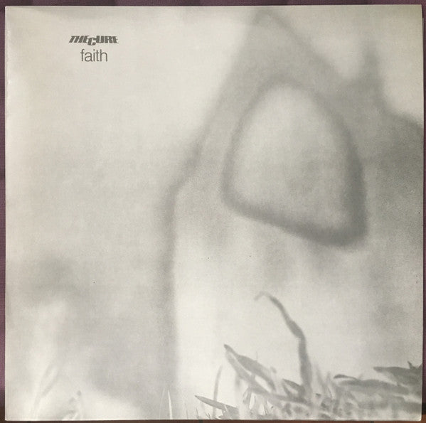 Image of Front Cover of 0526013E: LP - THE CURE, Faith (Fiction Records; fixd 6, UK 1980s Reissue, Missing the inner) Missing the inner. Light storage marks and minor blemishes on the record. 6cm split in top seam - fluffed and tattered.  VG/VG+
