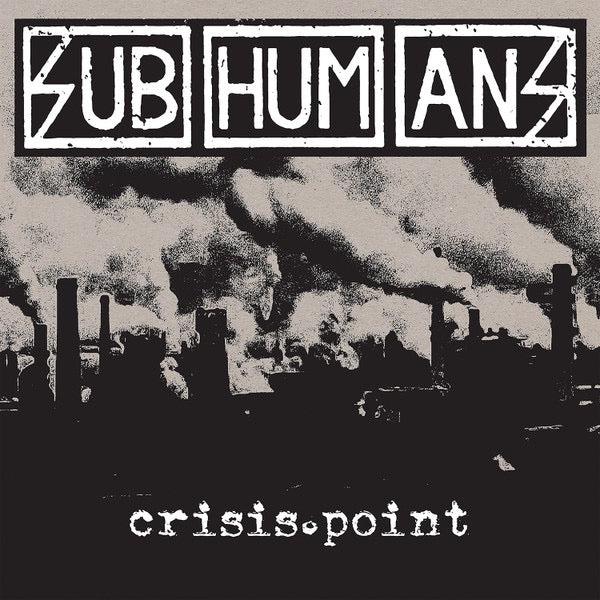 Image of Front Cover of 0516009C: CD - SUBHUMANS, Crisis Point (Pirates Press Records; PPR248, UK & US 2019, Fold Over Card Sleeve, Poster)   VG+/VG+