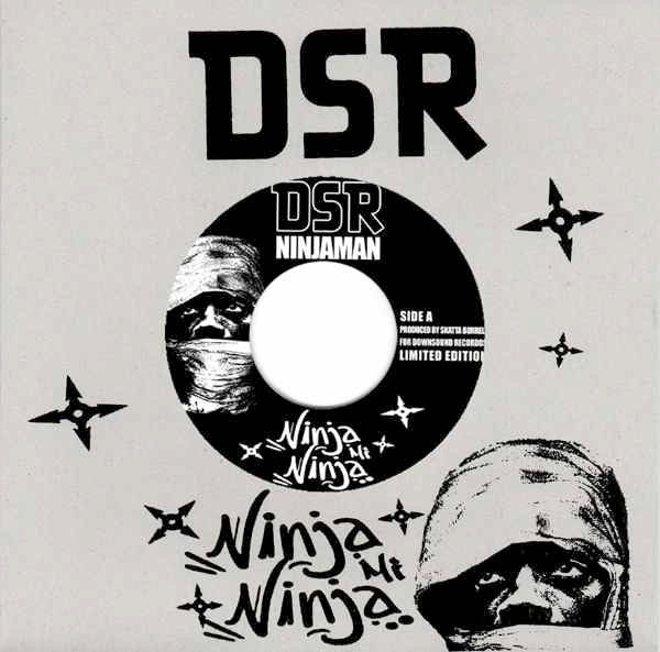 Image of Front Cover of 0516112C: 7" - NINJAMAN, Ninja Mi Ninja (Down Sound Records; DOWNSOUND 001, Germany 2014, Picture Sleeve, Limited Edition of 300)   EX/EX