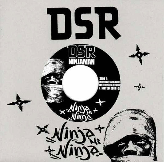 Image of Front Cover of 0516112C: 7" - NINJAMAN, Ninja Mi Ninja (Down Sound Records; DOWNSOUND 001, Germany 2014, Picture Sleeve, Limited Edition of 300)   EX/EX