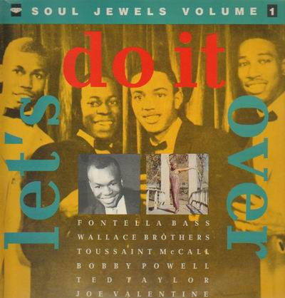 Image of Front Cover of LP - VG+/EX - VARIOUS, Soul Jewels Volume 1 - Let's Do It Over (Charly R&B; CRB 1192, UK 1988), Small tear on top edge of sleeve. Light ringwear on back of sleeve.,  - 0526042E