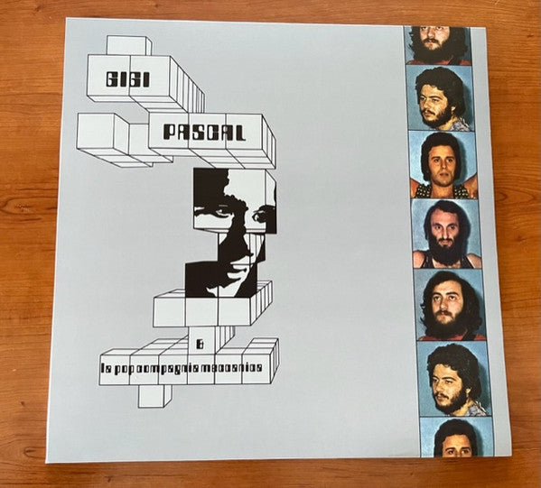 Image of Front Cover of 0516136C: LP - GIGI PASCAL & LA POP COMPAGNIA MECCANICA, Debut (www.mdservizi.net; GPX9 LP209RE, Italy 2023 Reissue, Barcode Stickered Plastic Outer)   VG+/VG+