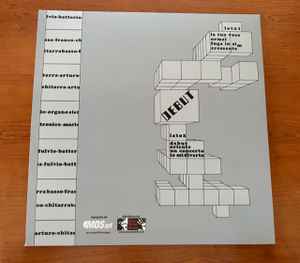 Image of Back Cover of 0516136C: LP - GIGI PASCAL & LA POP COMPAGNIA MECCANICA, Debut (www.mdservizi.net; GPX9 LP209RE, Italy 2023 Reissue, Barcode Stickered Plastic Outer)   VG+/VG+