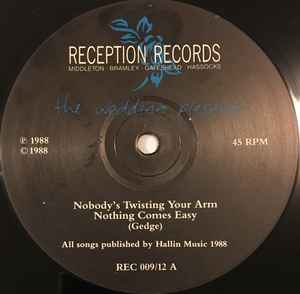 Image of Label Cover of 0516137C: 12" - THE WEDDING PRESENT, Nobody's Twisting Your Arm (Reception; REC 009/12, UK 1988, Picture Sleeve, PAG Matrix)   VG/VG+