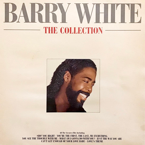 Image of Front Cover of LP - VG/VG - BARRY WHITE, The Collection (Mercury; BWTV 1, UK 1988), ,  - 3926026E