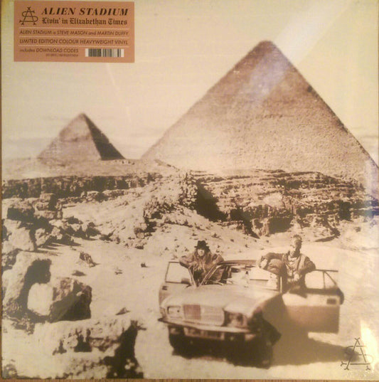 Image of Front Cover of 0546101S: 12" - ALIEN STADIUM, Livin' In Elizabethan Times (Double Six; DS128TX, Europe 2017, Limited Edition, Magenta)   VG/VG+