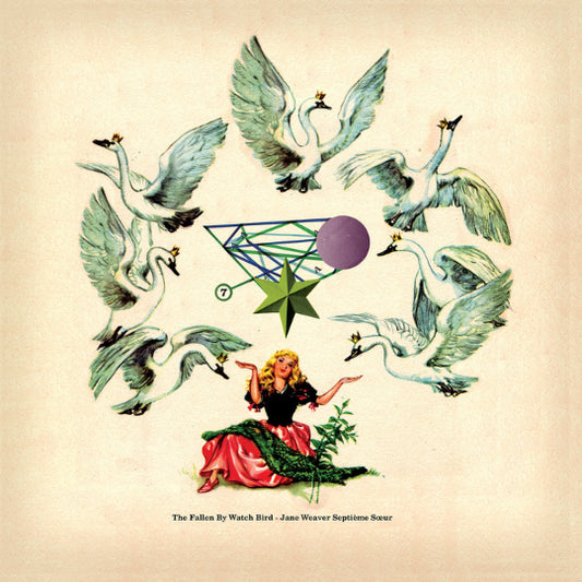 Image of Front Cover of 0436191E: 2xLP - JANE WEAVER, The Fallen By Watch Bird (Expanded Edition) (Fire Records; FIRELP796, UK 2026 Reissue, Gatefold, Insert, Obi, Limited Edition, Marine Vinyl, Cream Vinyl)   NEW/NEW