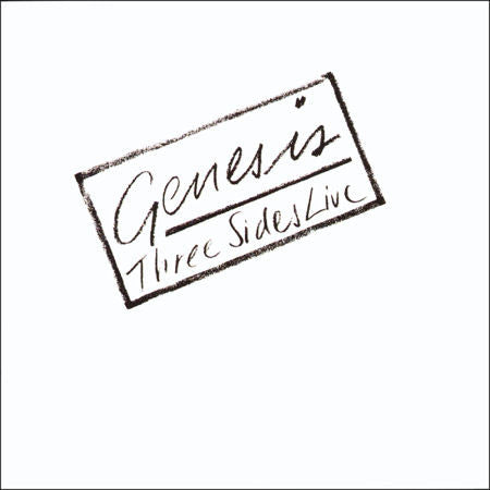 Image of Front Cover of 0546090S: 2xLP - GENESIS, Three Sides Live (Virgin; GE 2002, UK 1980 Reissue, Gatefold) Hairlines, cover wear, sticker remnants  VG/VG