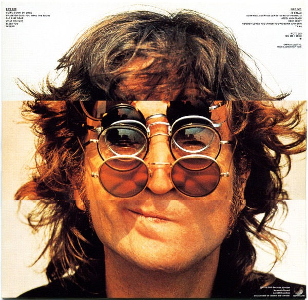Image of Back Cover of CD - EX/EX - JOHN LENNON, Walls And Bridges (Apple Records; TOCP-70396, Japan 2007, CD in LP replica card sleeve, Booklet, Insert & Inner, With Obi), Nice copy showing minimal sign of use.,  - 0536069E