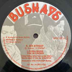 Image of Front Cover of 12" - /VG+ - LOUISA MARK / TRINITY, 6 Six Street / Brother Clem (Bushrays; BFM107, UK 1978, Plain Sleeve), ,  - 3646305S