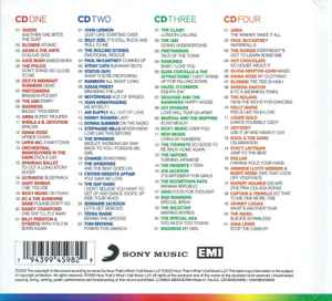 Image of Back Cover of 4xCD - EX/EX - VARIOUS, Now Yearbook '80 (Sony Music; CDYBXNOW80, UK 2022, Book Sleeve, Booklet), ,  - 0536136E