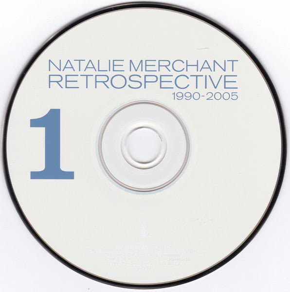 Image of Label Cover of 0536137E: 2xCD - NATALIE MERCHANT, Retrospective 1990-2005 (Elektra; R2 73122, US 2005, Digipak) One disc has light scratches.  VG/G+