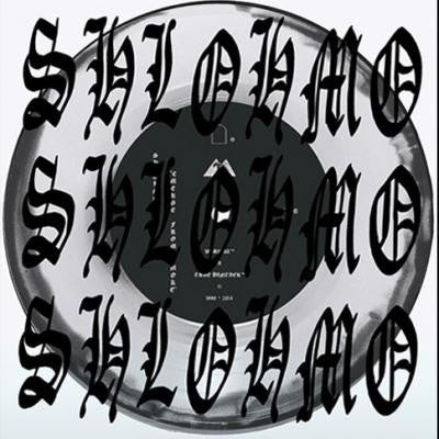 Image of Front Cover of 0516368C: 7" - SHLOHMO, Emerge From Smoke / Ode 2 Tha Whip (True Panther Sounds; TRUE-108, US 2015, Die Cut Sleeve In Silk Screened Plastic Outer, Black & White Drip Vinyl)   VG/G+